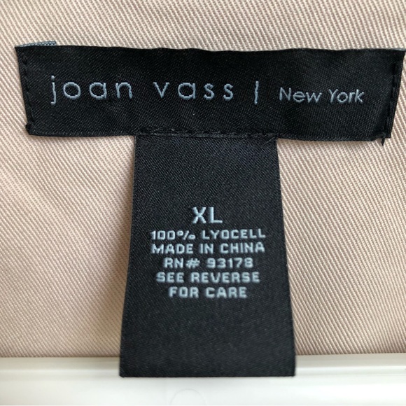 Jacket- Joan Vass- XL - Picture 5 of 10